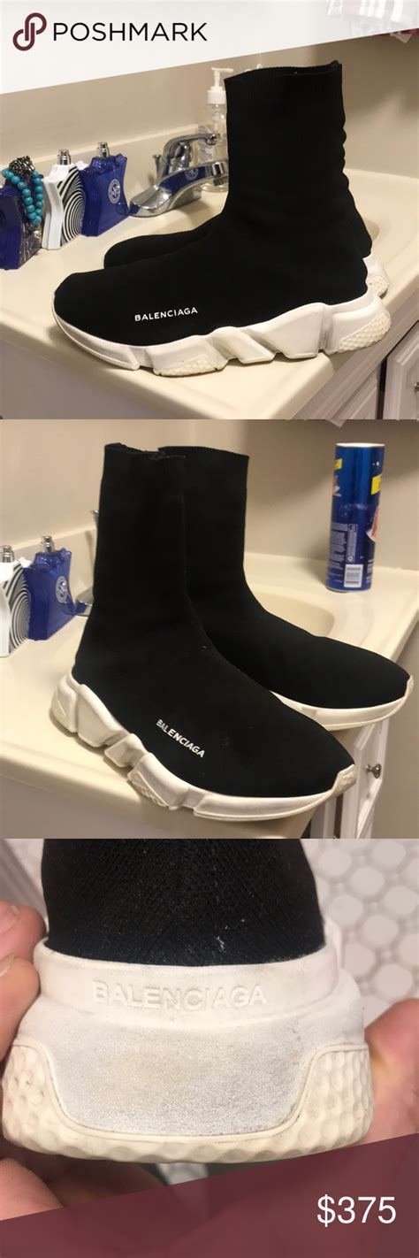 inside of balenciaga sock shoes